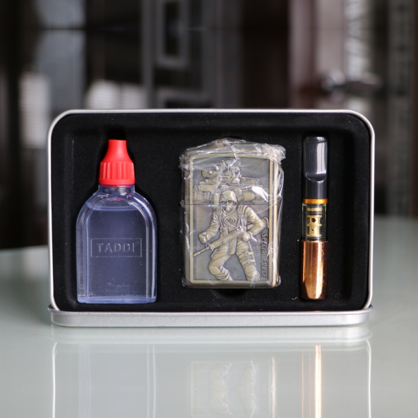 zippo lighter combo set